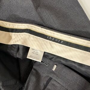 Theory pants. Size 10. Dark grey